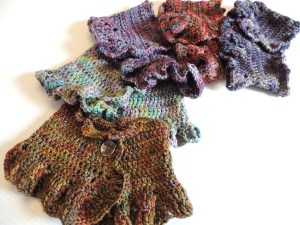 Ruffle Lace Collar Scarf