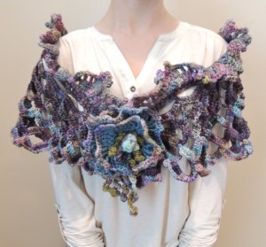 Calming Waters Shrug Shawl