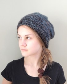 Rach Slouch hat Grey/Blue