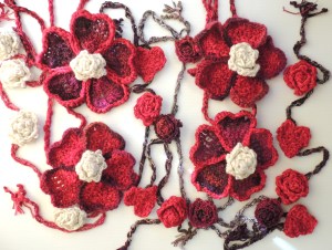 Floral Heart flower and roses