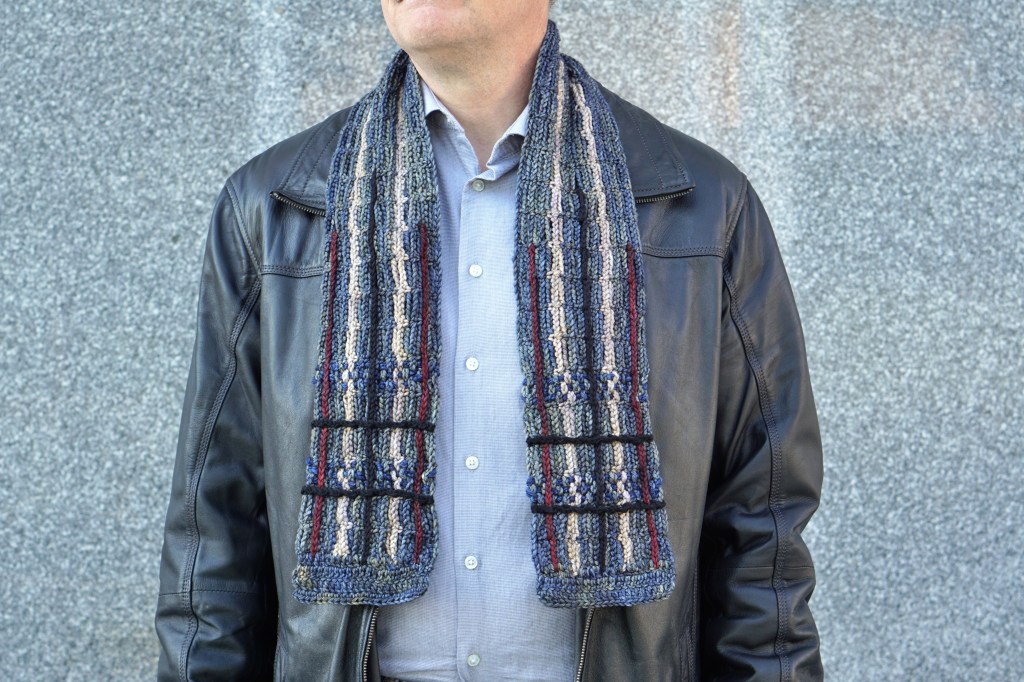 Men’s Plaid Tartan style&nbsp;scarf