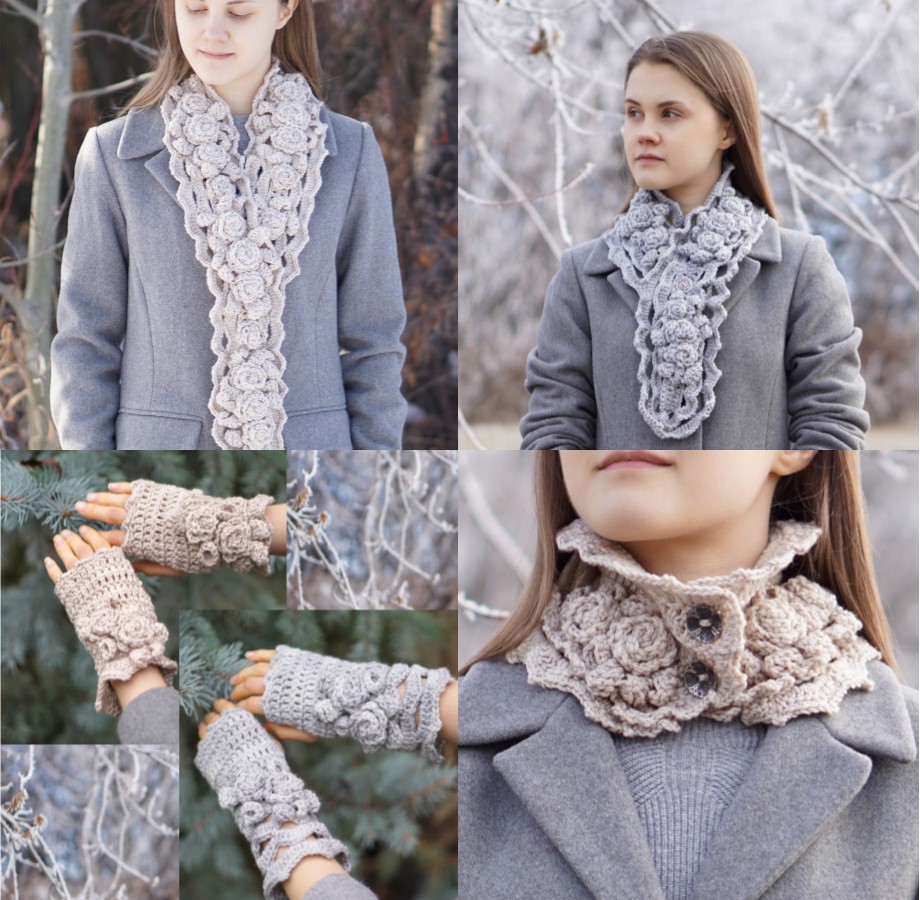 Elegant Rose Collection – Crochet&nbsp;Patterns