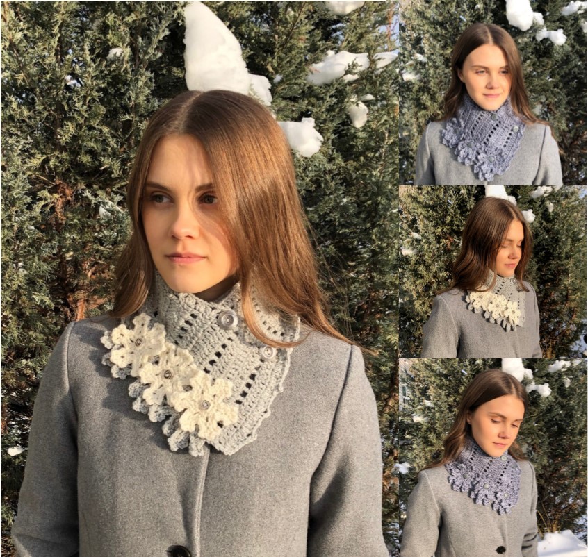 Snowfall Scarf Crochet&nbsp;Pattern: