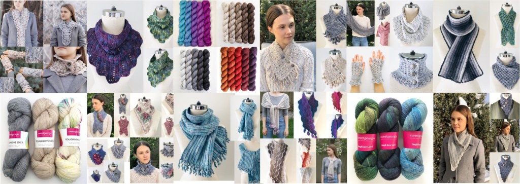 sale!  thanksgiving sale on all scarves and patterns and some yarn!
