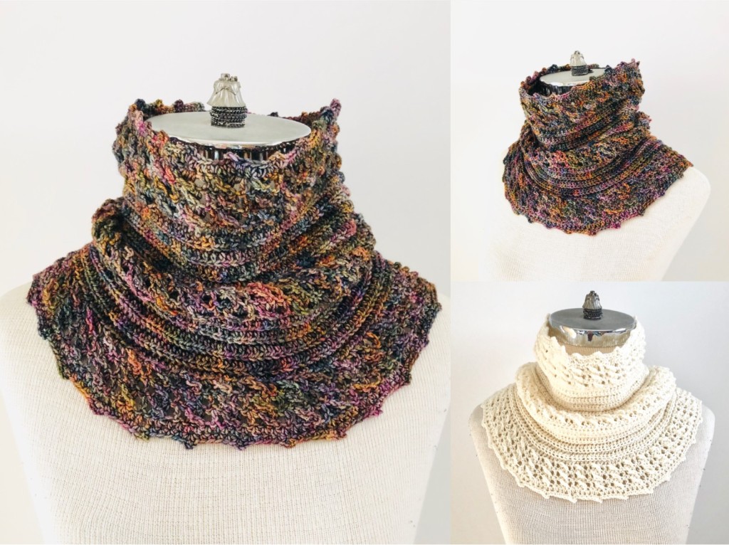 nEW Cozy cable Ribbed Cowl Scarf crochet pattern!
