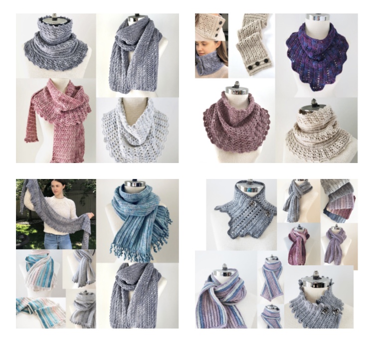 CLASSIC TOUCH CROCHET SCARF PATTERNS