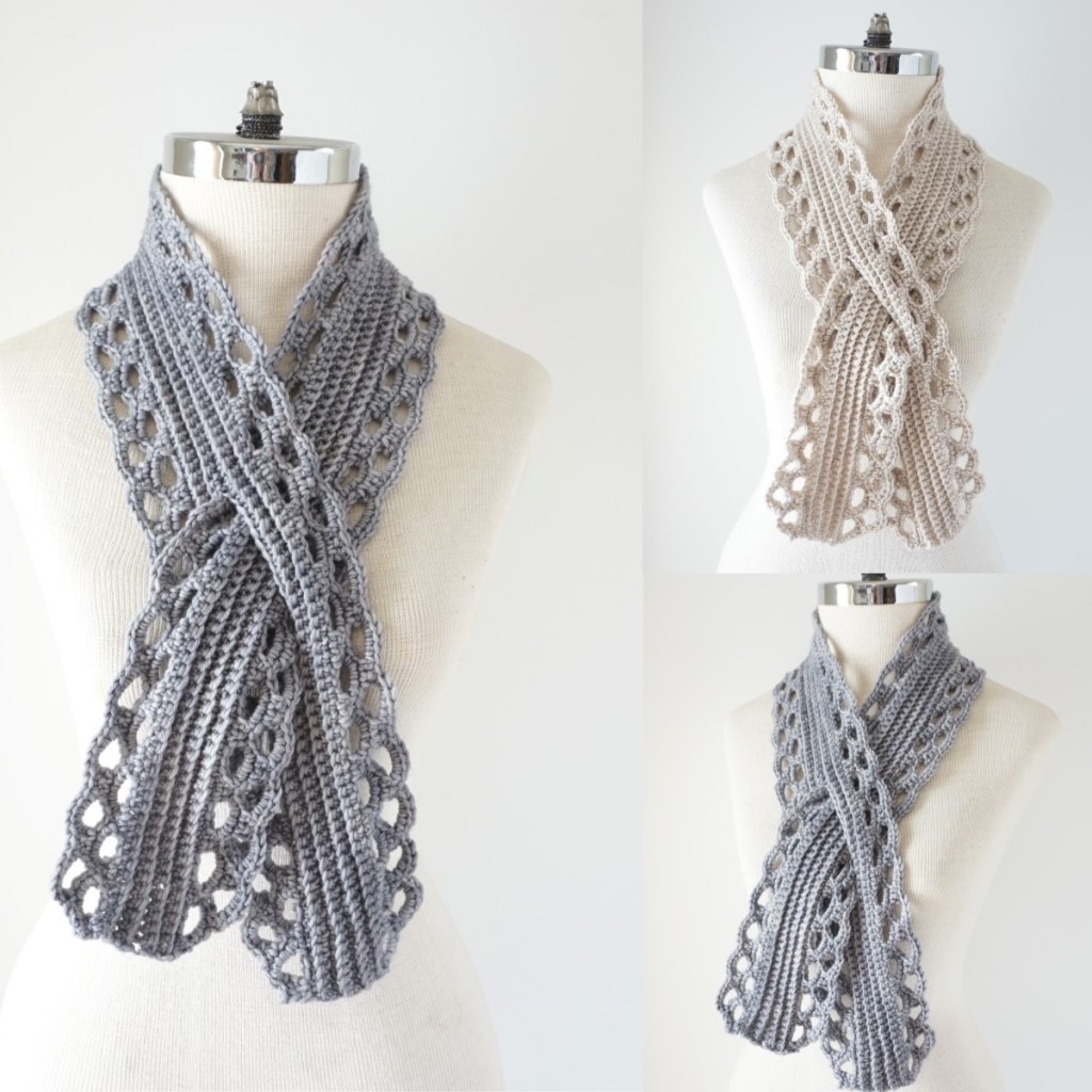 New Crochet Pattern – Sophia Lace Scarf