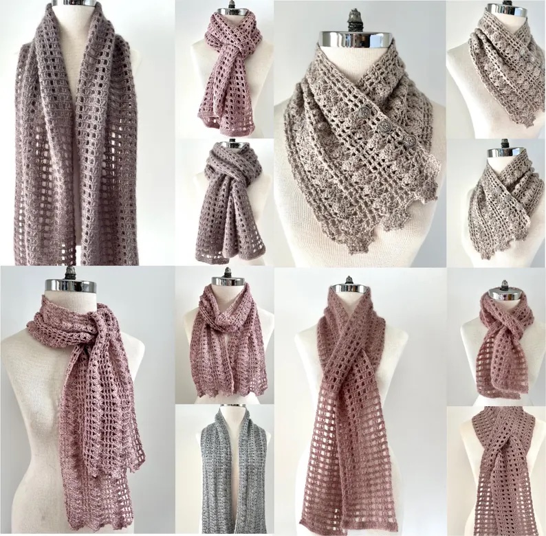 New!  Lace Inspired Crochet Pattern Collection perfect for spring and all year&nbsp;round.